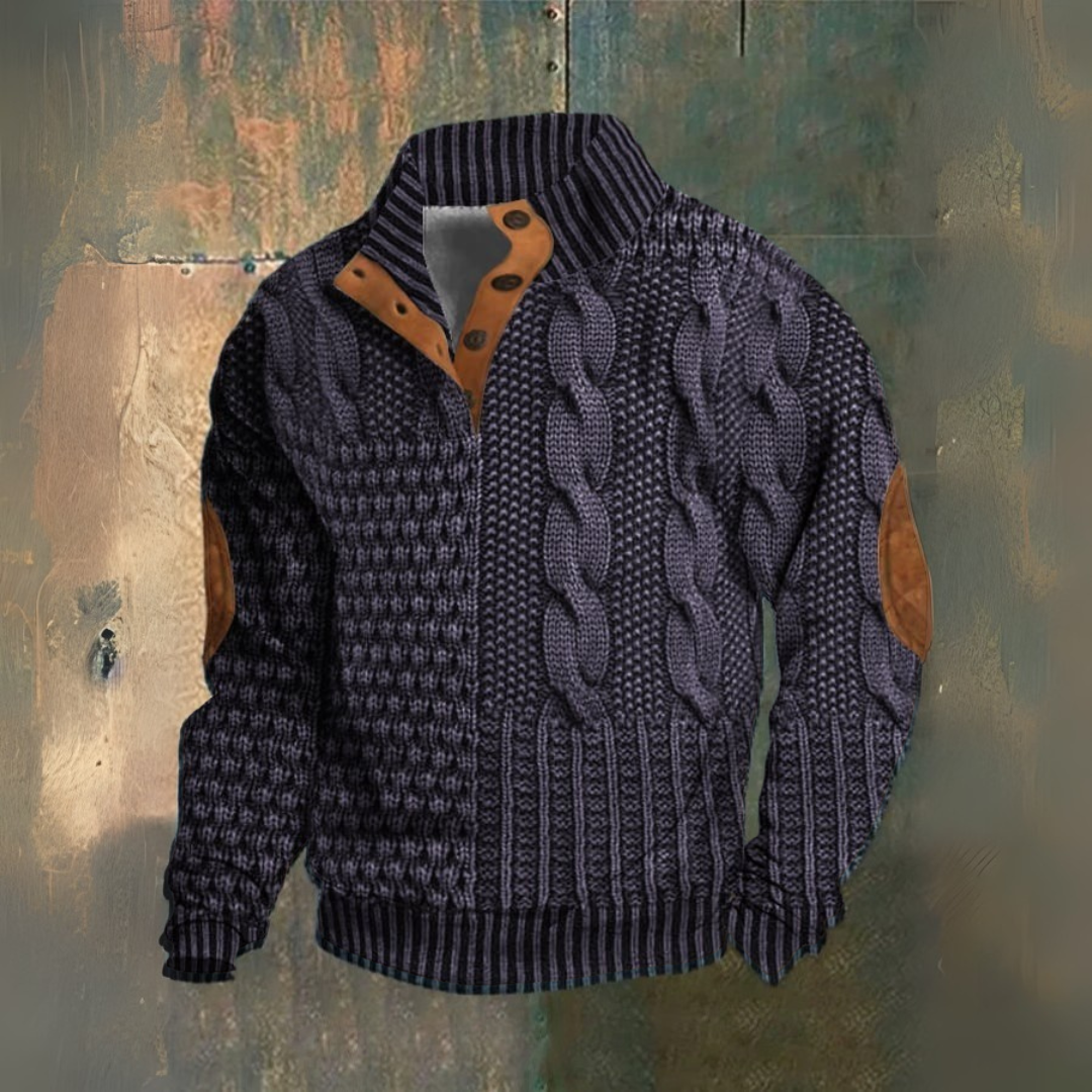 RICCARDO | SWEATER MET HOGE KRAAG