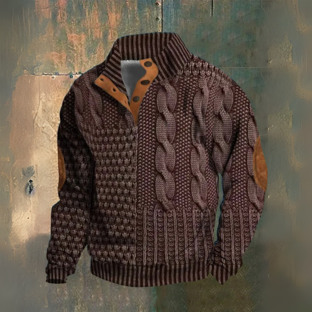 RICCARDO | SWEATER MET HOGE KRAAG