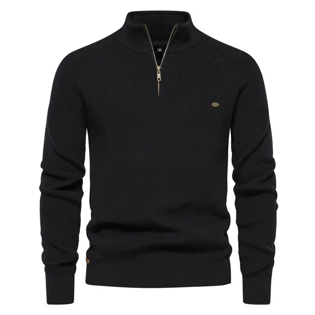 Jorden | Gebreide Zip-Up Trui