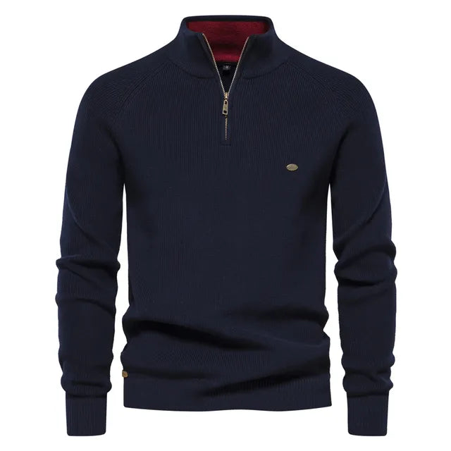 Jorden | Gebreide Zip-Up Trui