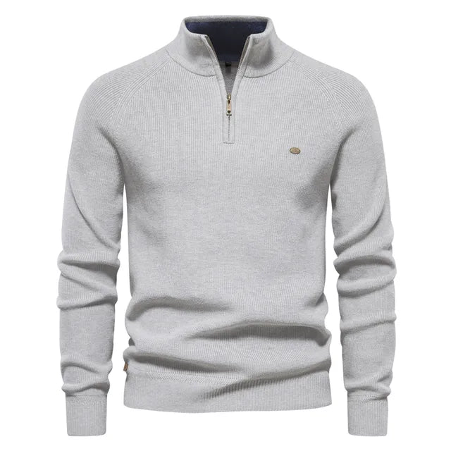 Jorden | Gebreide Zip-Up Trui