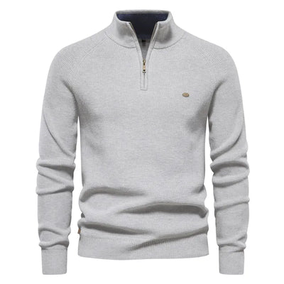 Jorden | Gebreide Zip-Up Trui