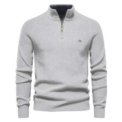 Jorden | Gebreide Zip-Up Trui