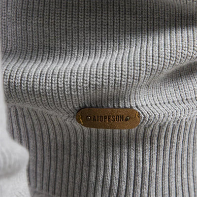 Jorden | Gebreide Zip-Up Trui