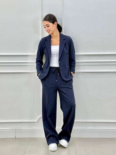 Sofia – Tweedelig pak met blazer en lange broek