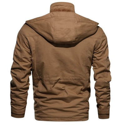 Laurens | Stijlvol en Comfortabel Herenjack met Afneembare Capuchon
