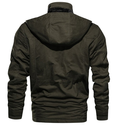 Laurens | Stijlvol en Comfortabel Herenjack met Afneembare Capuchon